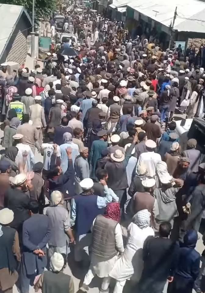 Chitral Torkhow Road Protest 2025