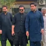 pti leader facing criticism after catwalk style walk with guards