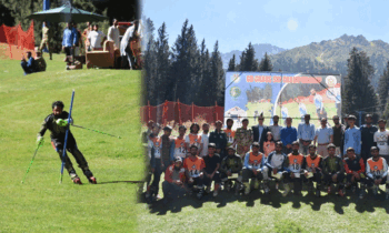 grass skiing in pakistan naltar